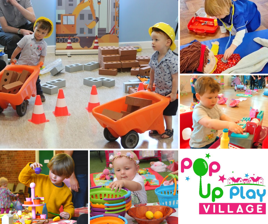 Pop Up Play Village Kid's Role Play in North of Bristol